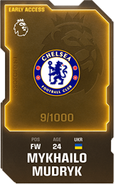 Mykhailo Mudryk - limited