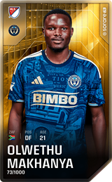 Olwethu Makhanya - limited