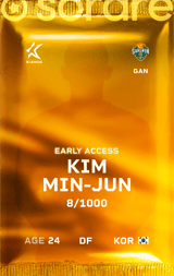Kim Min-Jun - limited