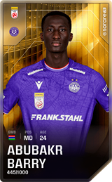 Abubakr Barry - limited