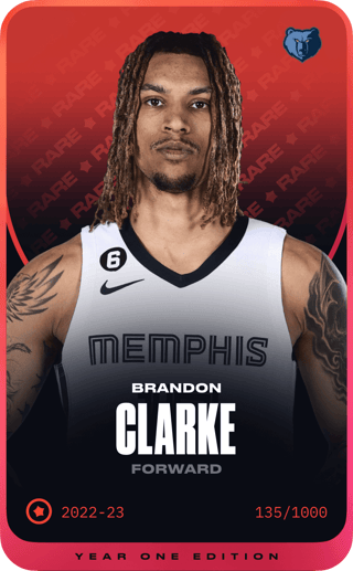 Brandon Clarke - rare