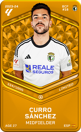 Curro Sánchez - limited