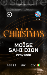 Moïse Sahi Dion - limited