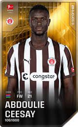 Abdoulie Ceesay - limited