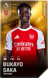 Bukayo Saka - limited