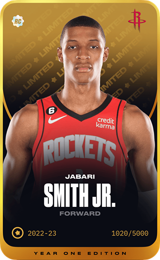 Jabari Smith Jr. - limited
