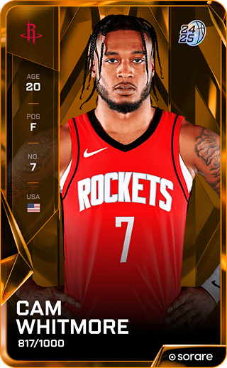 Cam Whitmore - limited