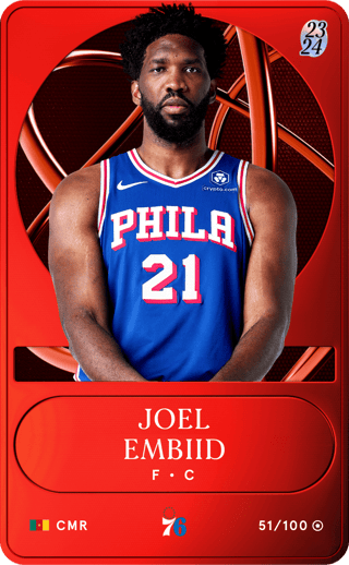 Joel Embiid - rare