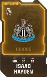 Isaac Hayden - limited