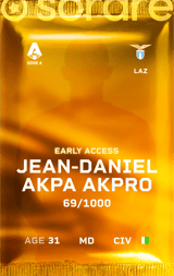 Jean-Daniel Akpa Akpro - limited