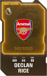 Declan Rice - limited