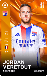 Jordan Veretout - limited