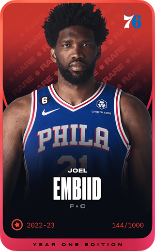 Joel Embiid - rare