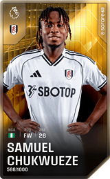 Samuel Chukwueze - limited