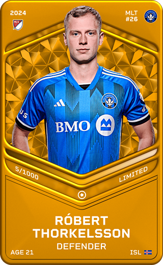 Róbert  Thorkelsson - limited