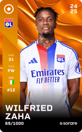 Wilfried Zaha - limited