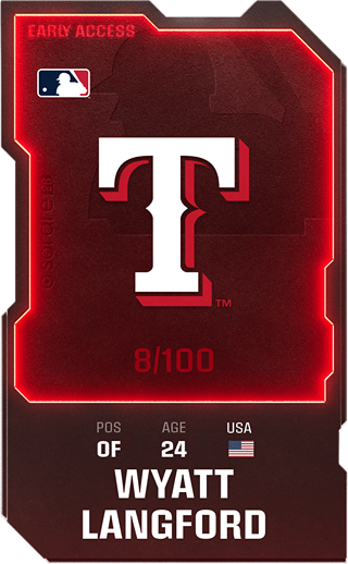 Wyatt Langford - rare