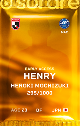 Henry Mochizuki - limited