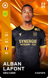 Alban Lafont - limited