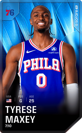 Tyrese Maxey - super_rare