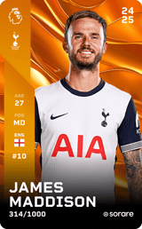 James Maddison - limited
