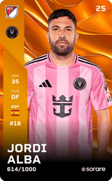 Jordi Alba - limited