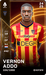 Vernon Addo - limited