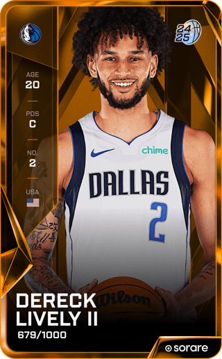 Dereck Lively II - limited