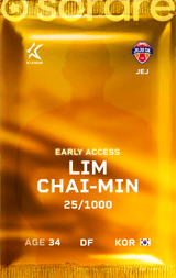 Lim Chai-Min  - limited