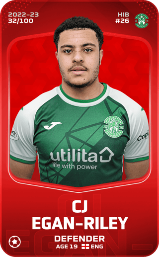 CJ Egan-Riley - rare