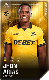 Jhon Arias - limited