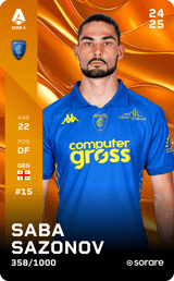 Saba Sazonov - limited