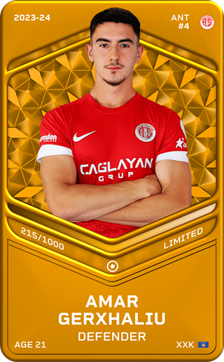 Amar Gerxhaliu - limited