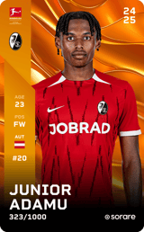 Junior Adamu - limited
