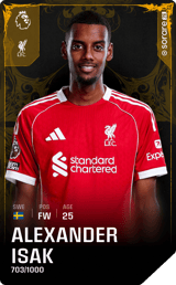 Alexander Isak - limited
