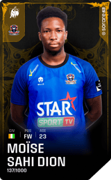 Moïse Sahi Dion - limited