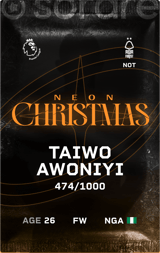 Taiwo Awoniyi - limited