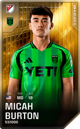 Micah Burton - limited