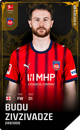 Budu Zivzivadze - limited