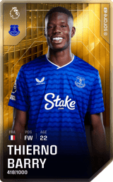 Thierno Barry - limited
