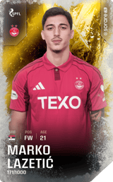 Marko Lazetić - limited