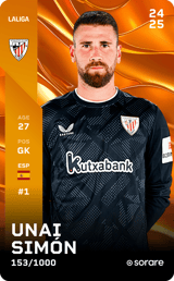 Unai Simón - limited