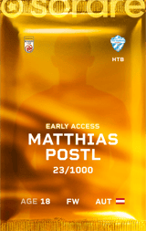 Matthias Postl - limited