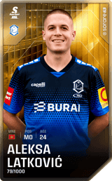 Aleksa Latković - limited