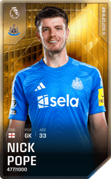 Nick Pope - limited
