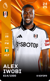 Alex Iwobi - limited