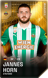 Jannes Horn - limited