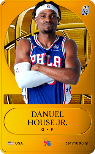 Danuel House Jr. - limited