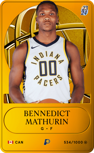 Bennedict Mathurin - limited