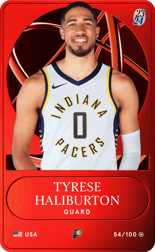 Tyrese Haliburton - rare